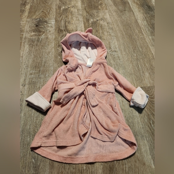 Carter's Pink Hooded Baby Robe - Picture 6 of 6